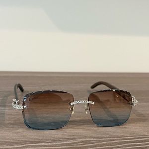 Cartier poplar wood Glasses